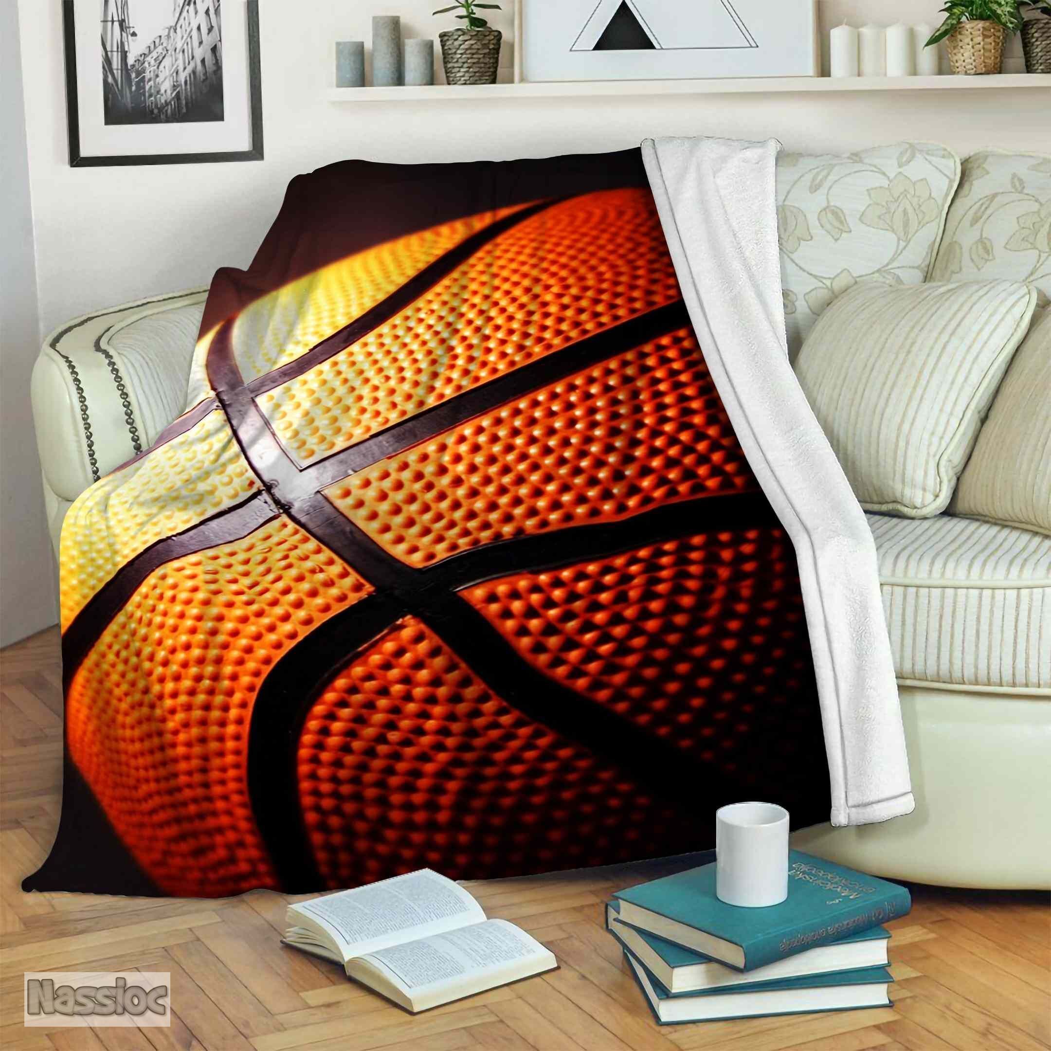 Basketball Fleece Blanket