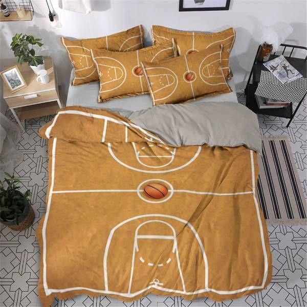Basketball For Who Love Sport Printed Bedding Set