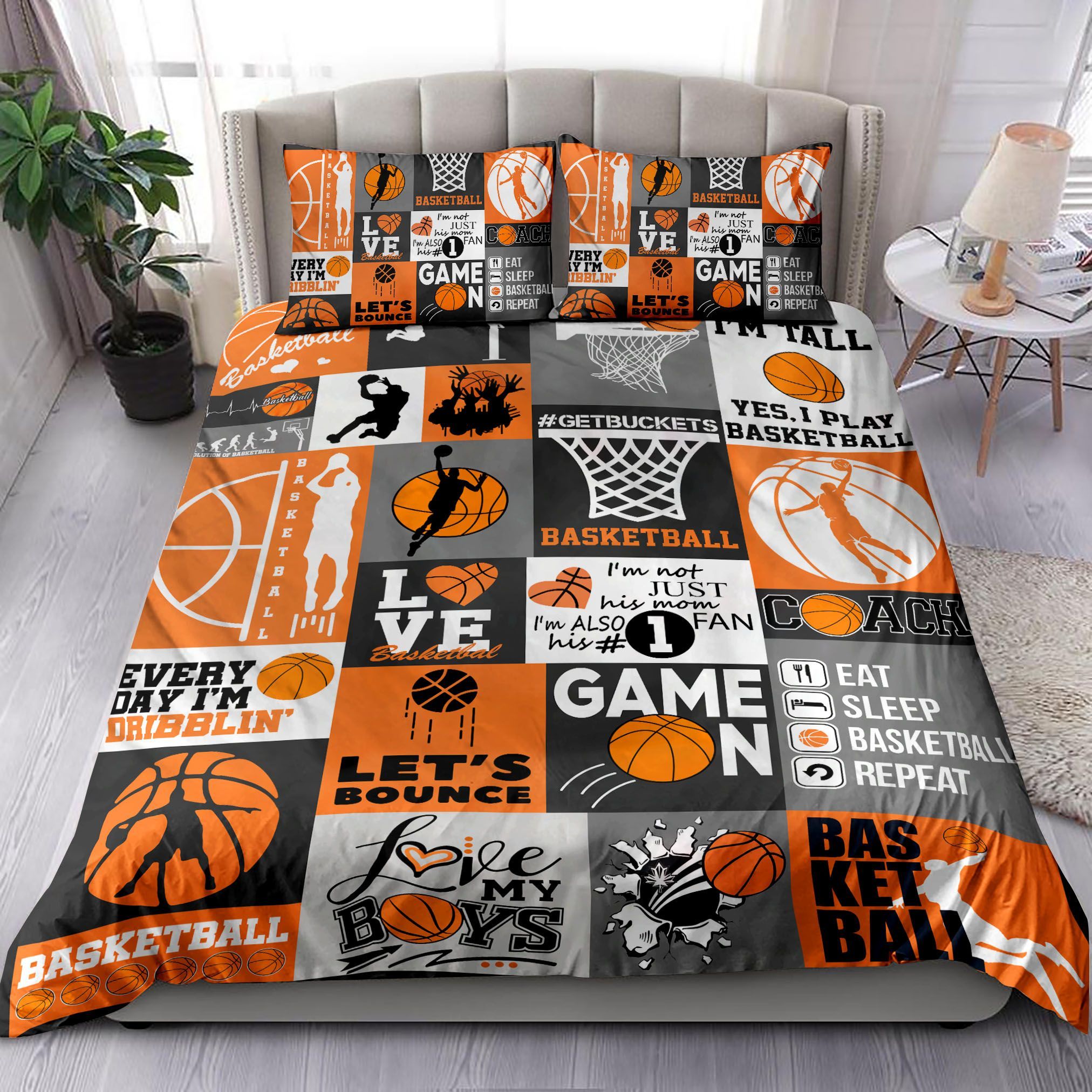 Basketball Game Bedding Set