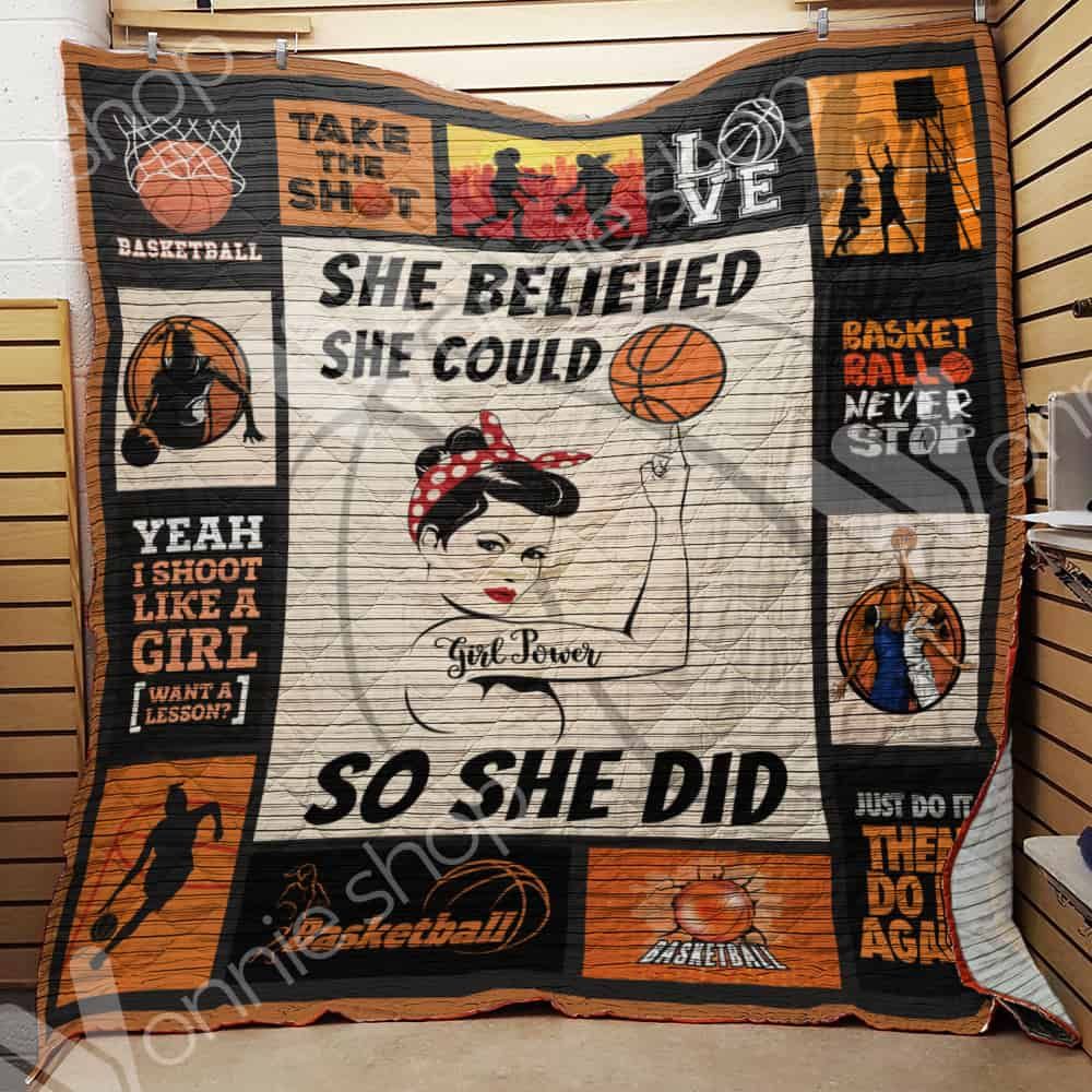 Basketball Girl Quilt Blanket DHC1002519TD