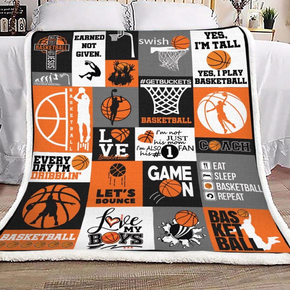 Basketball Sherpa Fleece