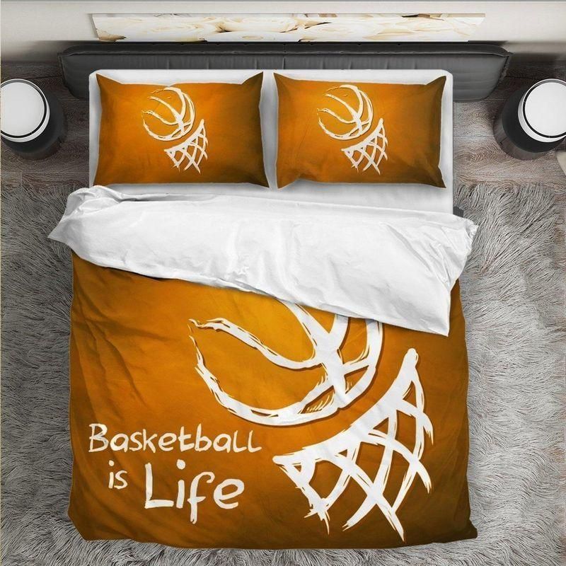 Basketball Is Life Bedding Set
