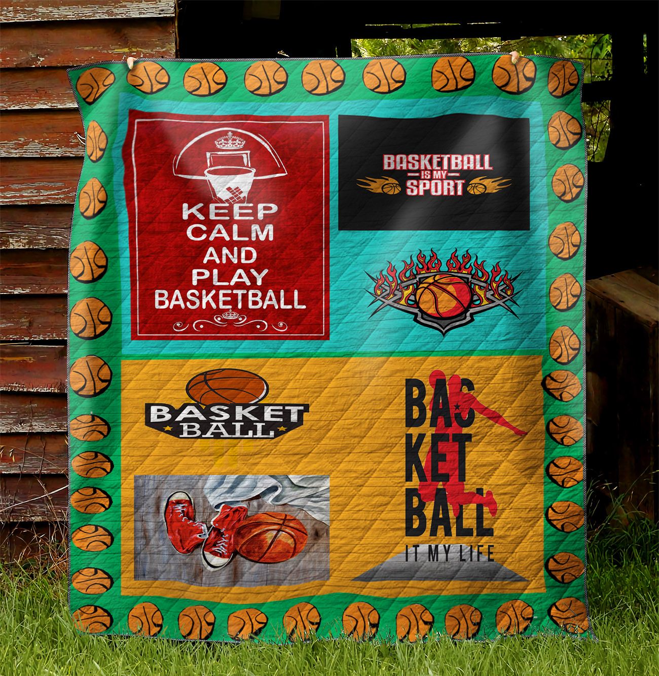 Basketball Is My Sport NI3001044YD Quilt Blanket