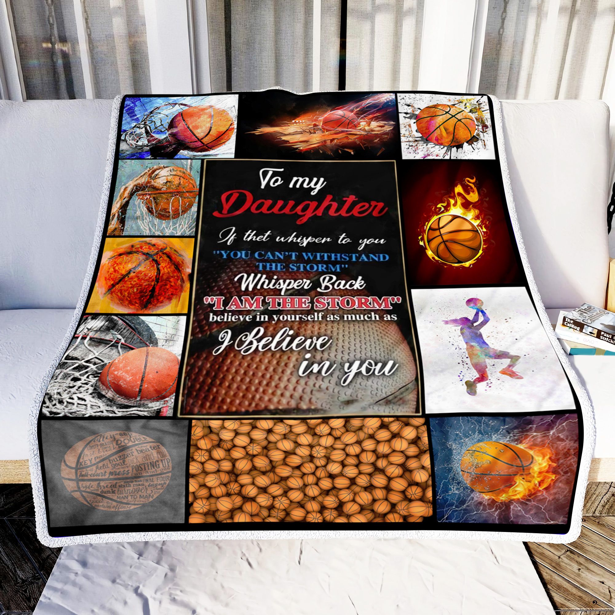 Basketball Lover Fleece Blanket