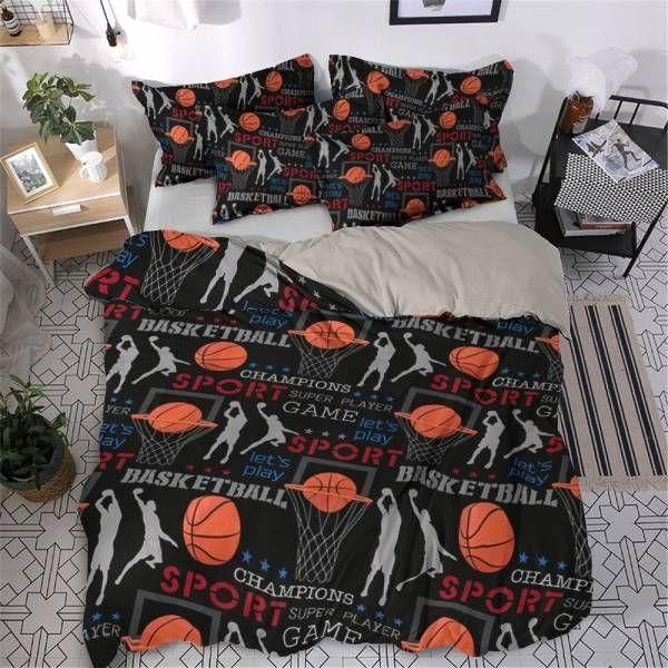 Basketball Lover Printed Bedding Set