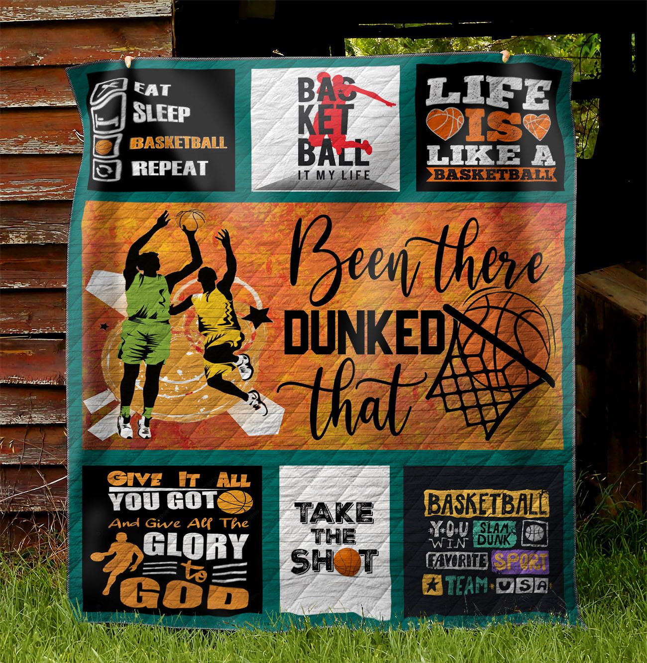 Basketball My Life NI3001045YD Quilt Blanket