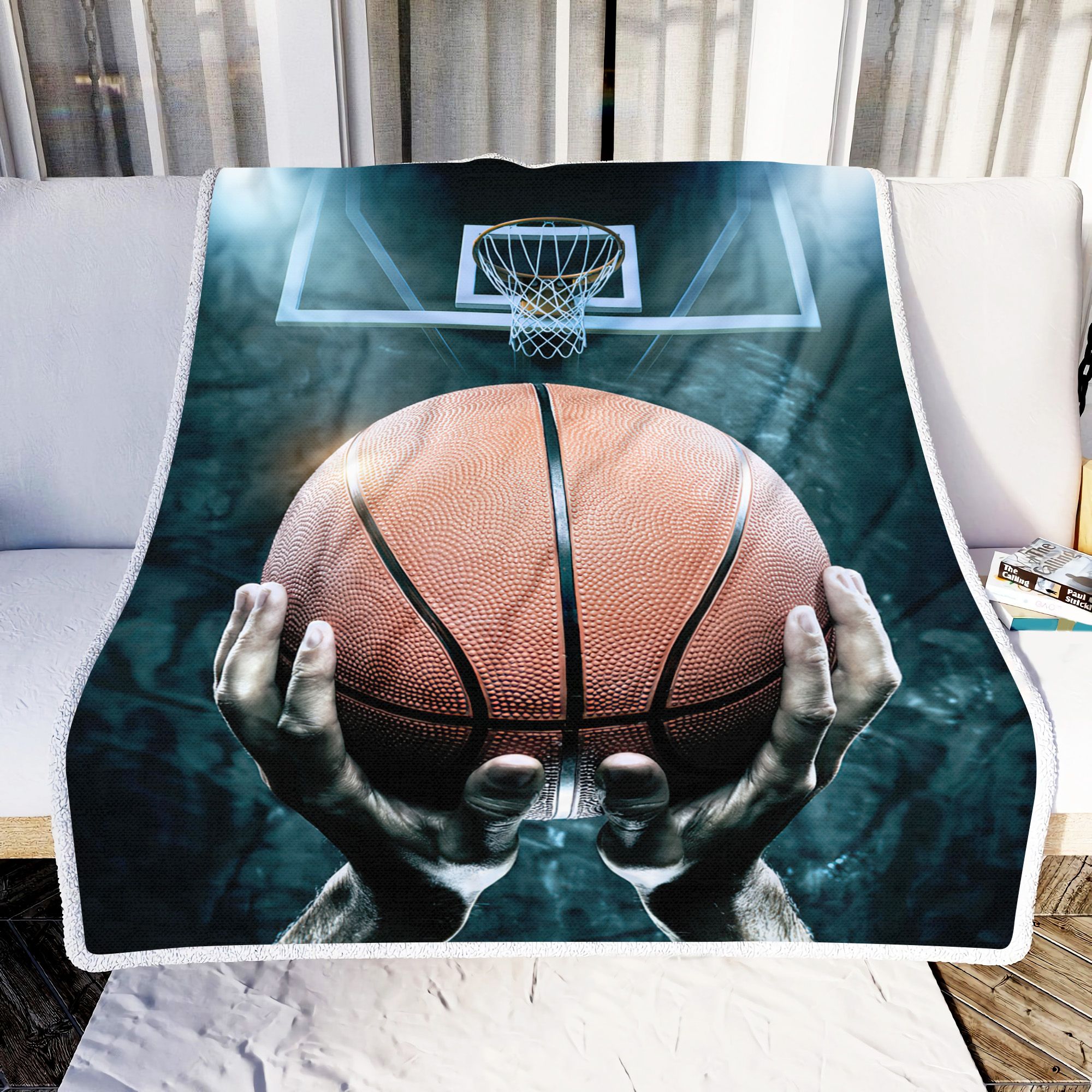 Basketball Fleece Blanket
