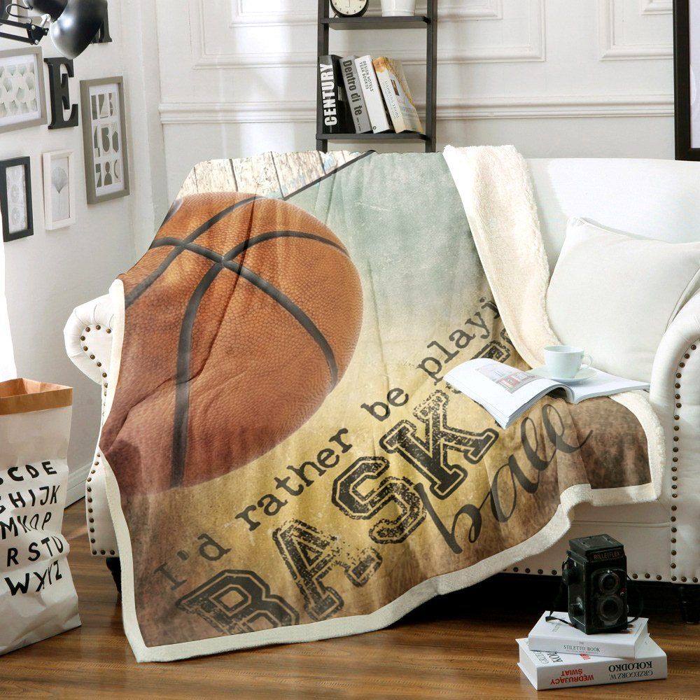 Basketball Sherpa Fleece