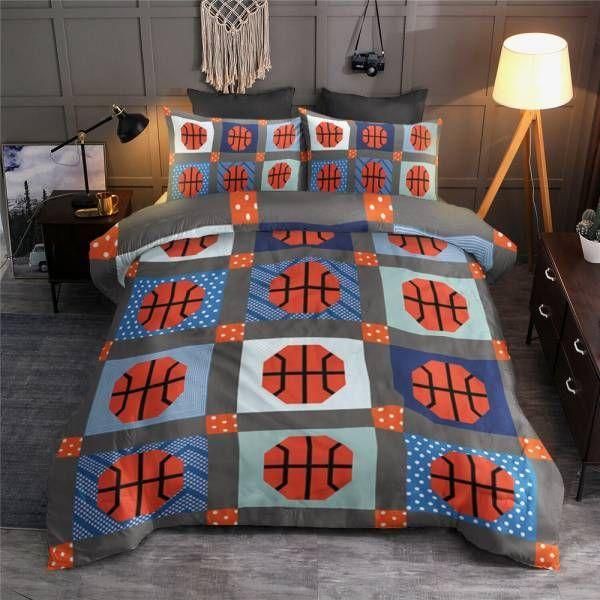 Basketball Pattern Sport Lover Bedding Set