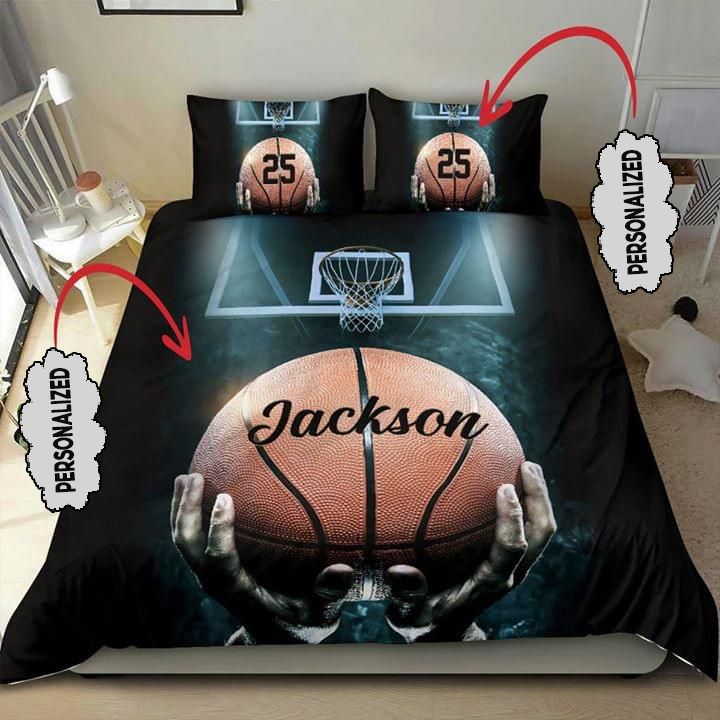 Basketball Personalized Bedding Set