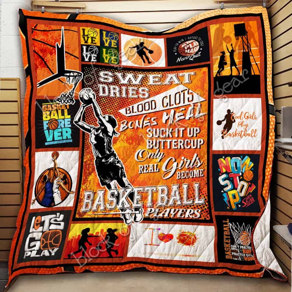 Basketball Players CL19100104MDQ Quilt Blanket