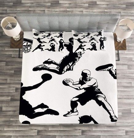 Basketball Positions Bedding Set