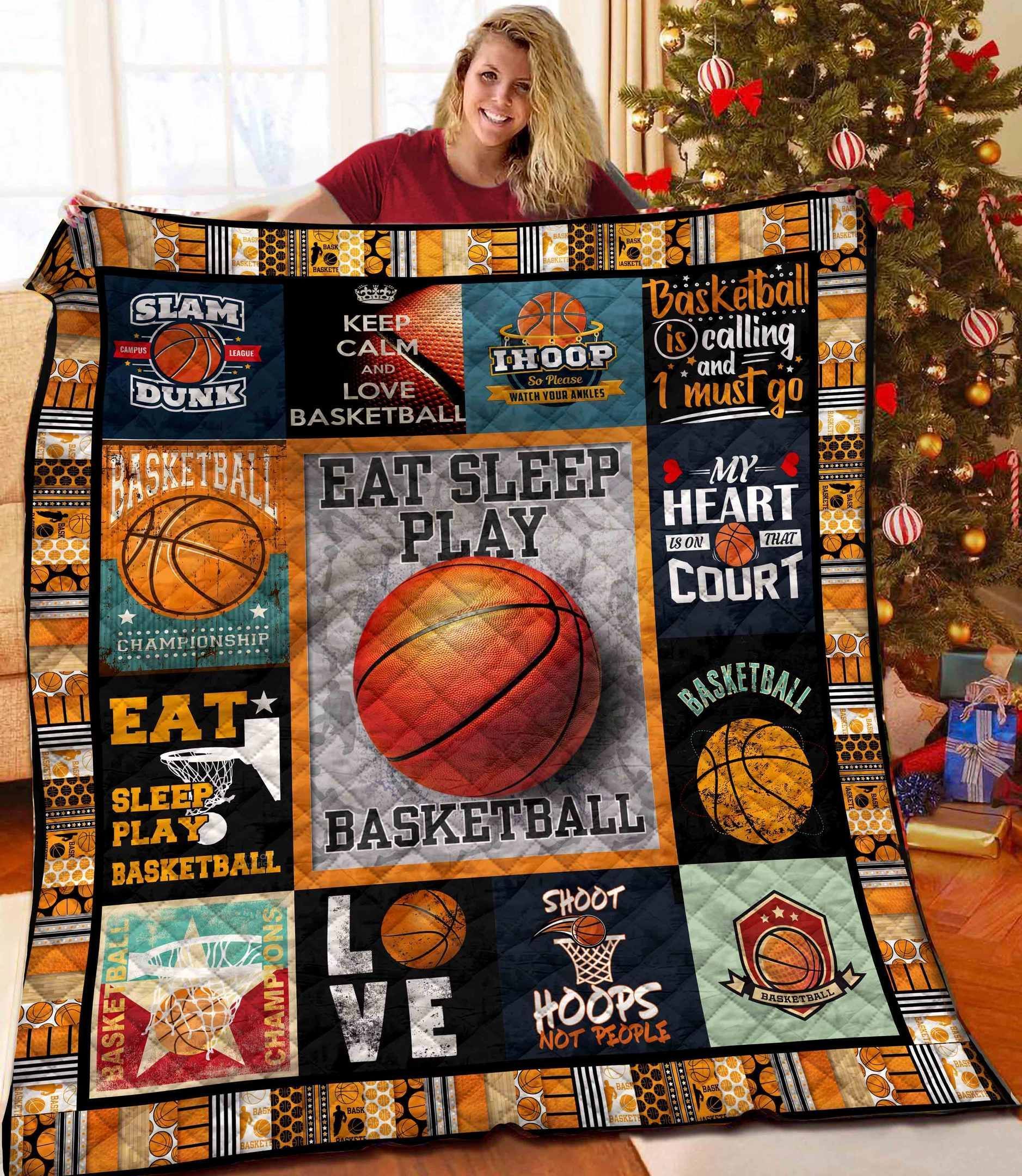 Basketball Quilt Blanket BBB0411232HT
