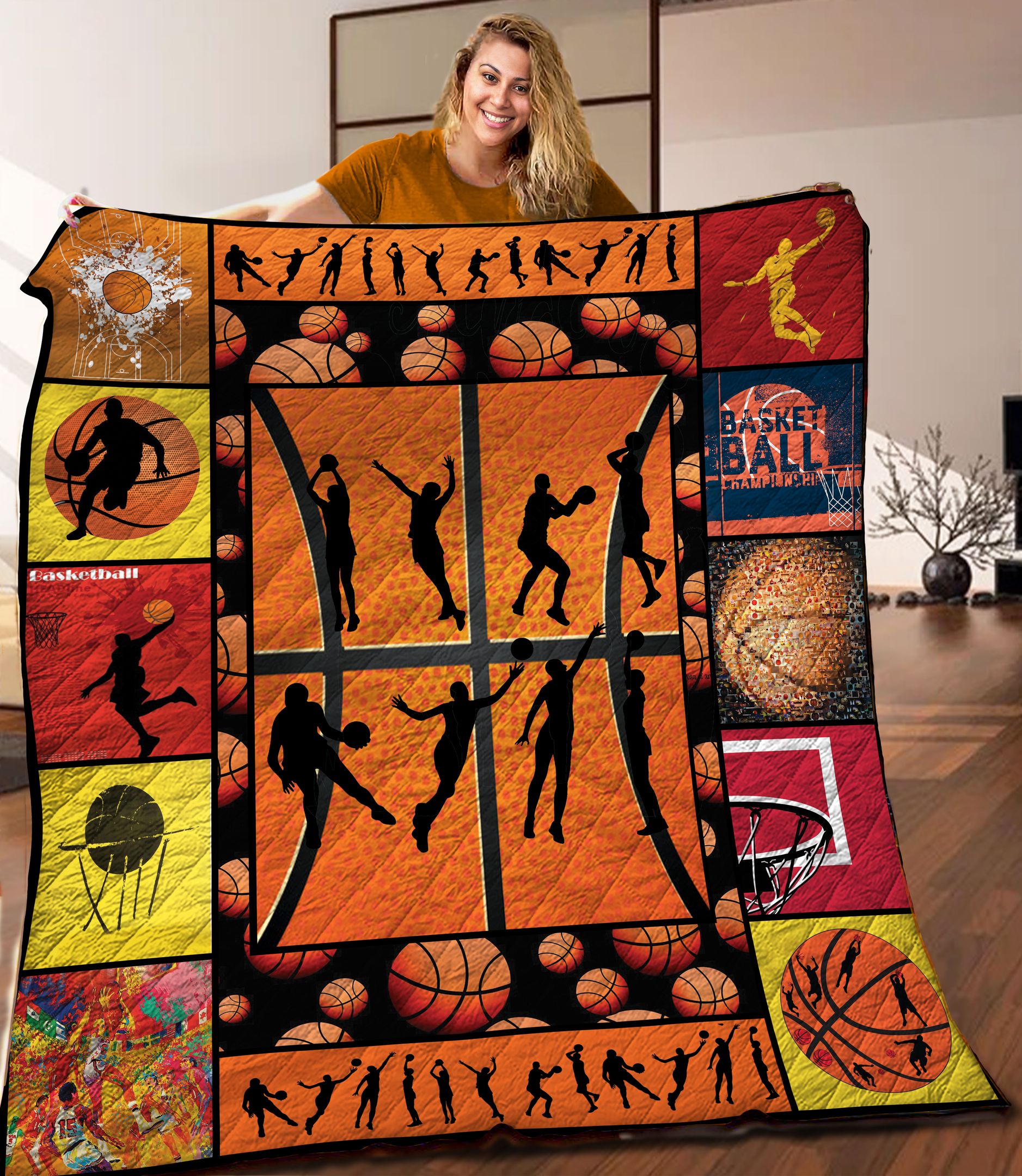 Basketball Quilt Blanket C9B030330TY