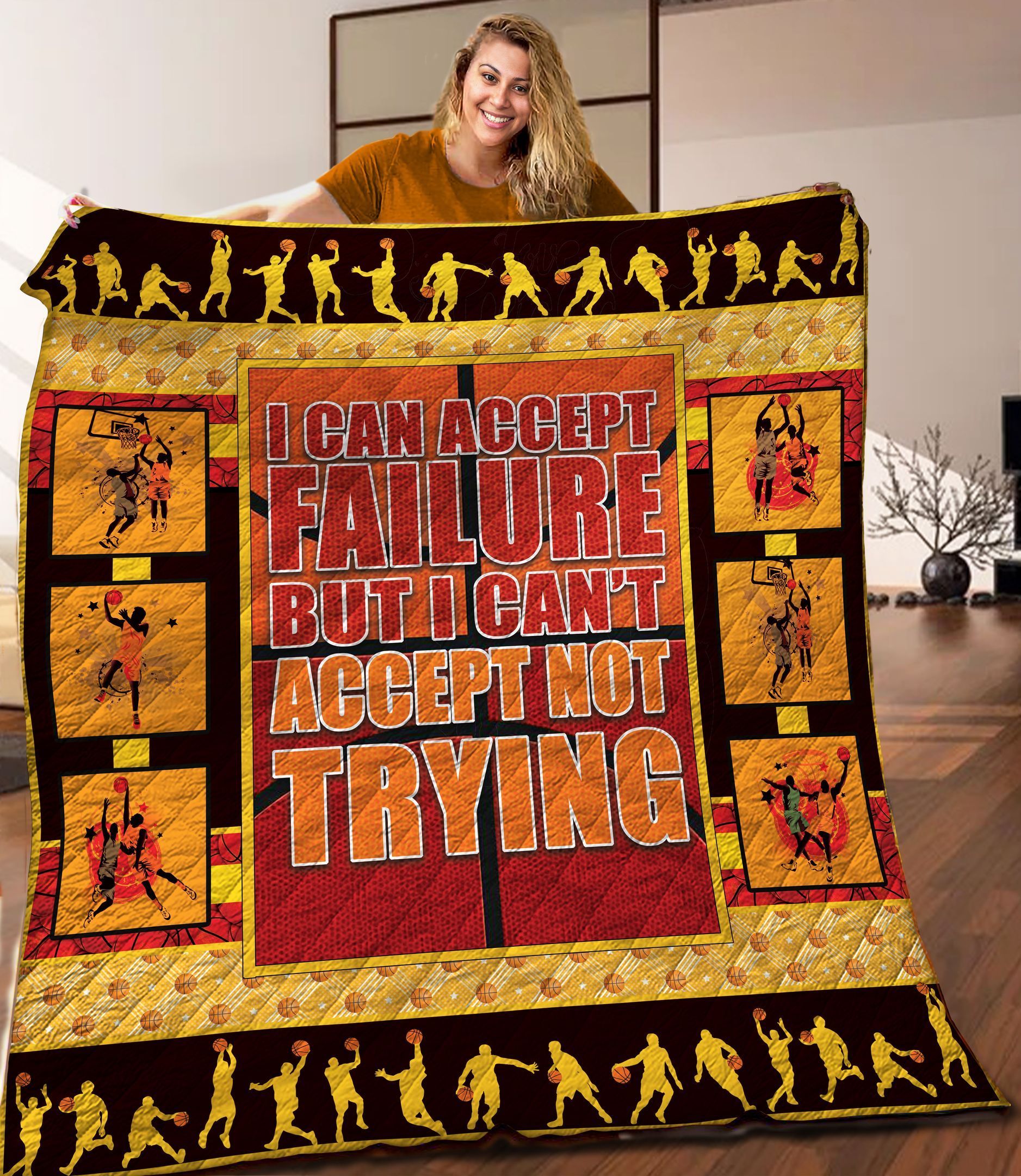 Basketball Quilt Blanket C9B050322TY