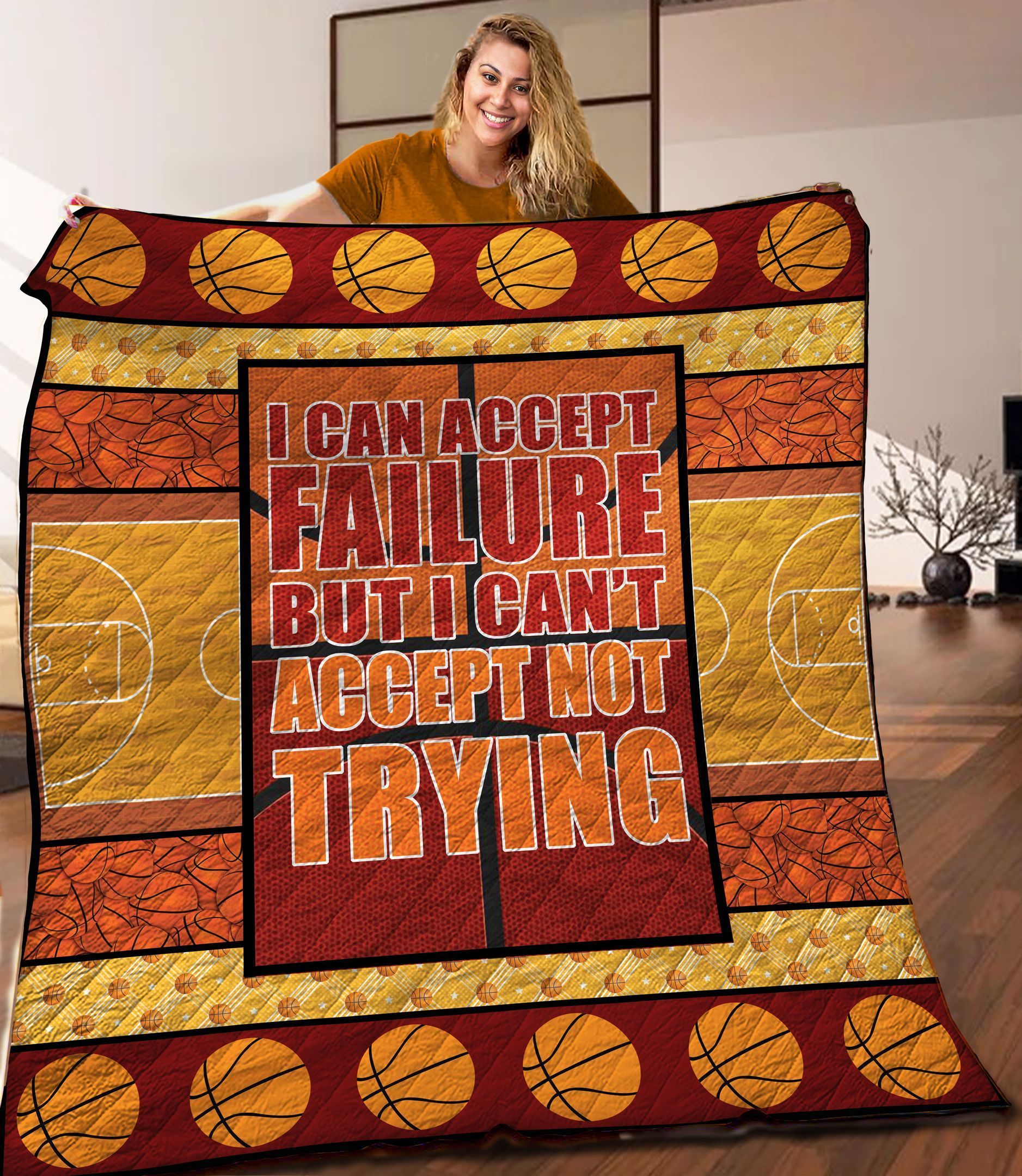 Basketball Quilt Blanket C9B050324TY