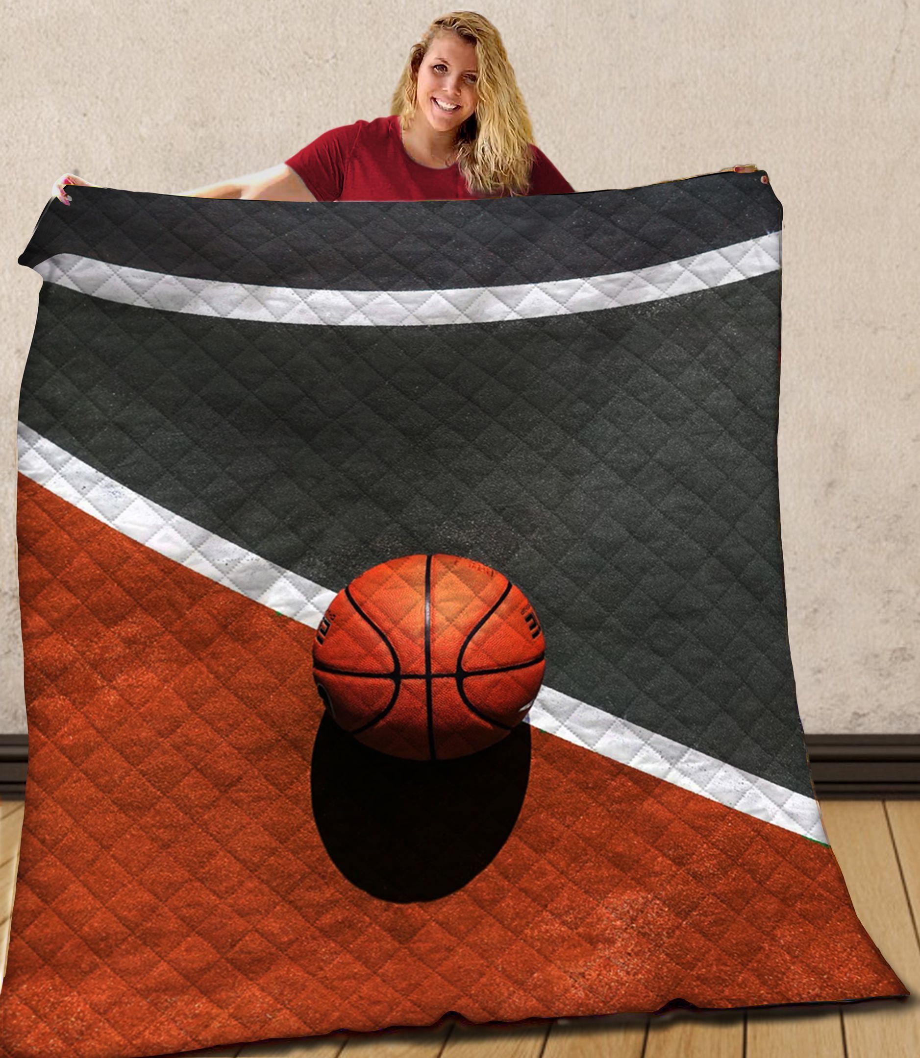 Basketball Quilt Blanket C9B280221VV