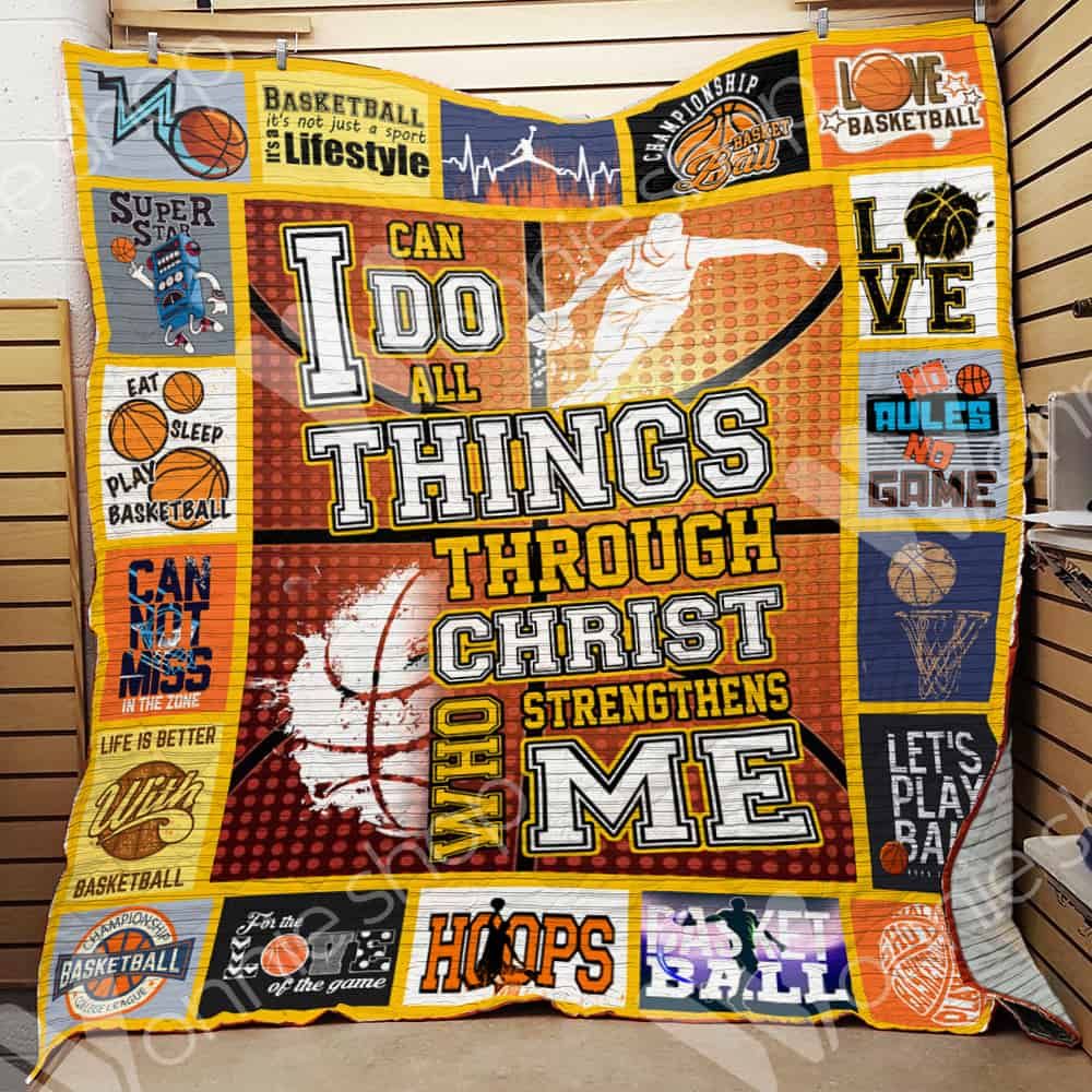 Basketball Quilt Blanket DHC0102831TD
