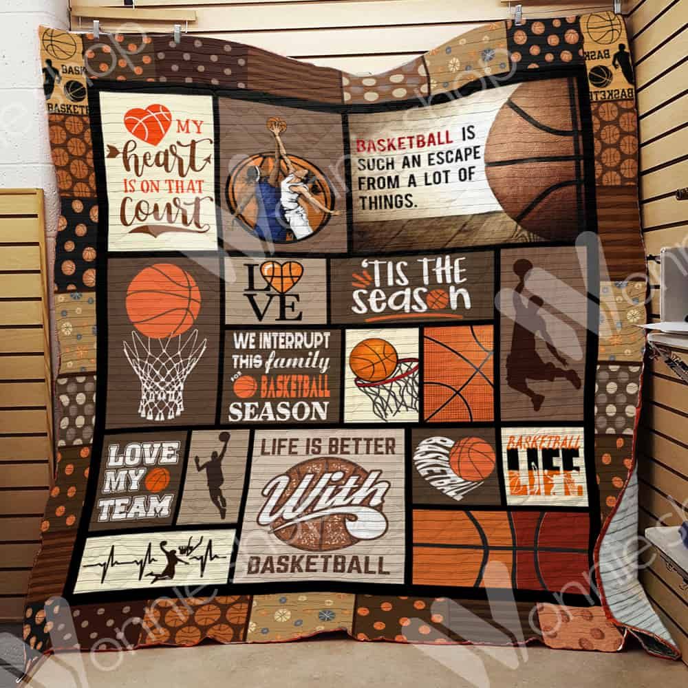 Basketball Quilt Blanket DHC0102863TD