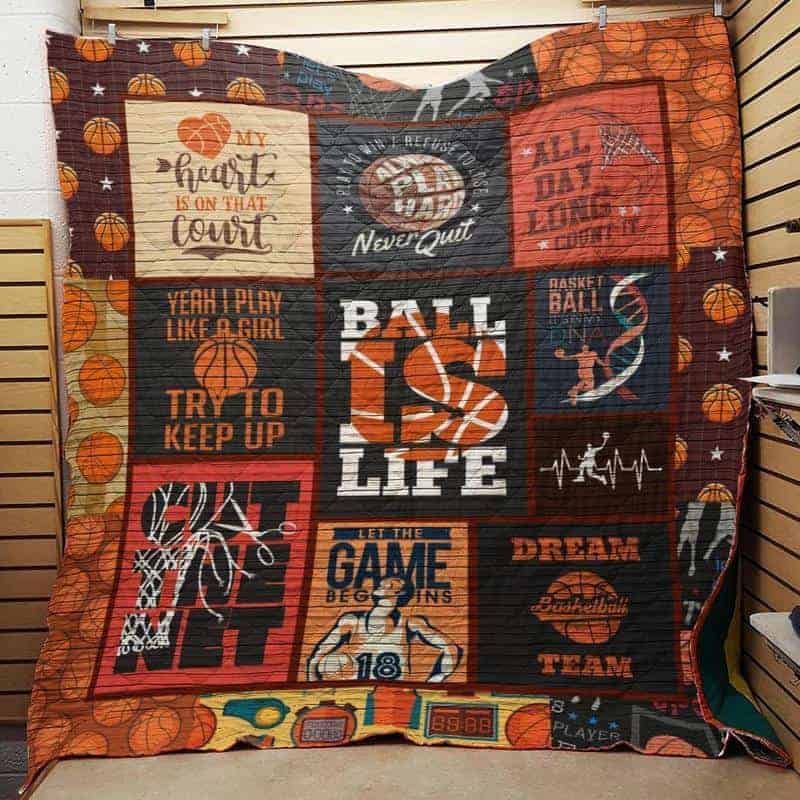 Basketball Quilt Blanket DHC05021117TD