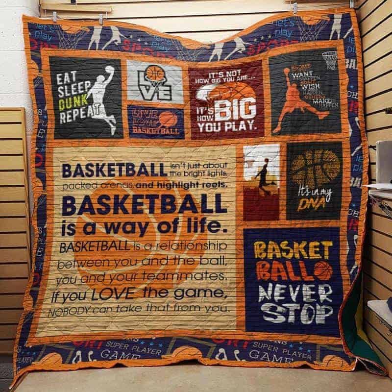 Basketball Quilt Blanket DHC05021123TD