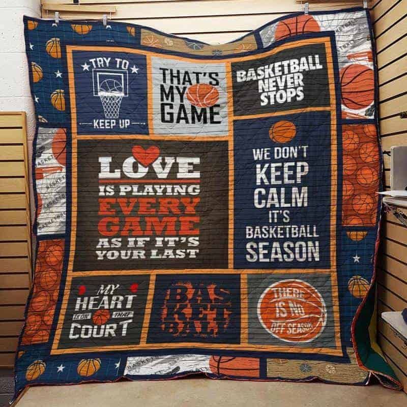 Basketball Quilt Blanket DHC05021131TD