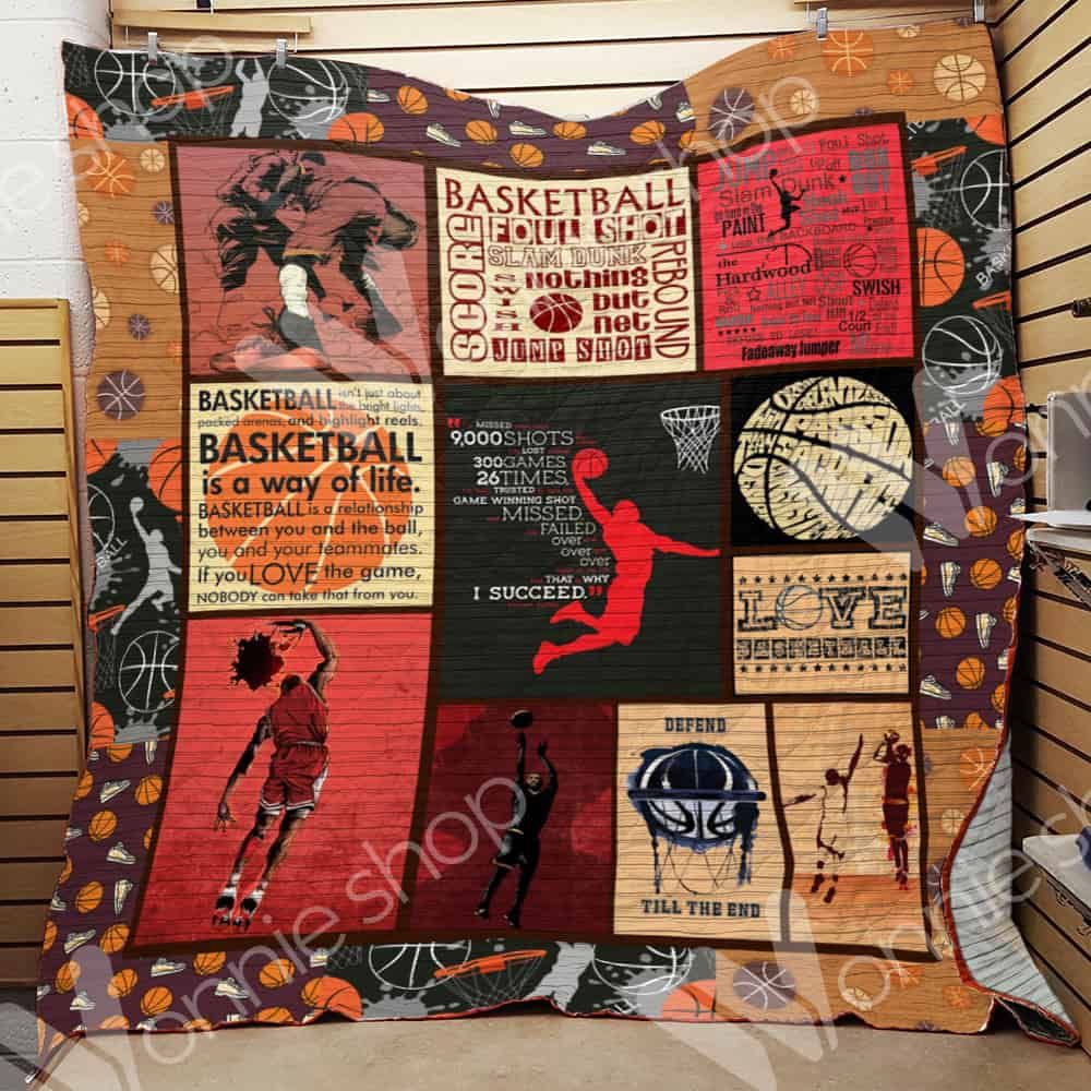 Basketball Quilt Blanket DHC05021278TD