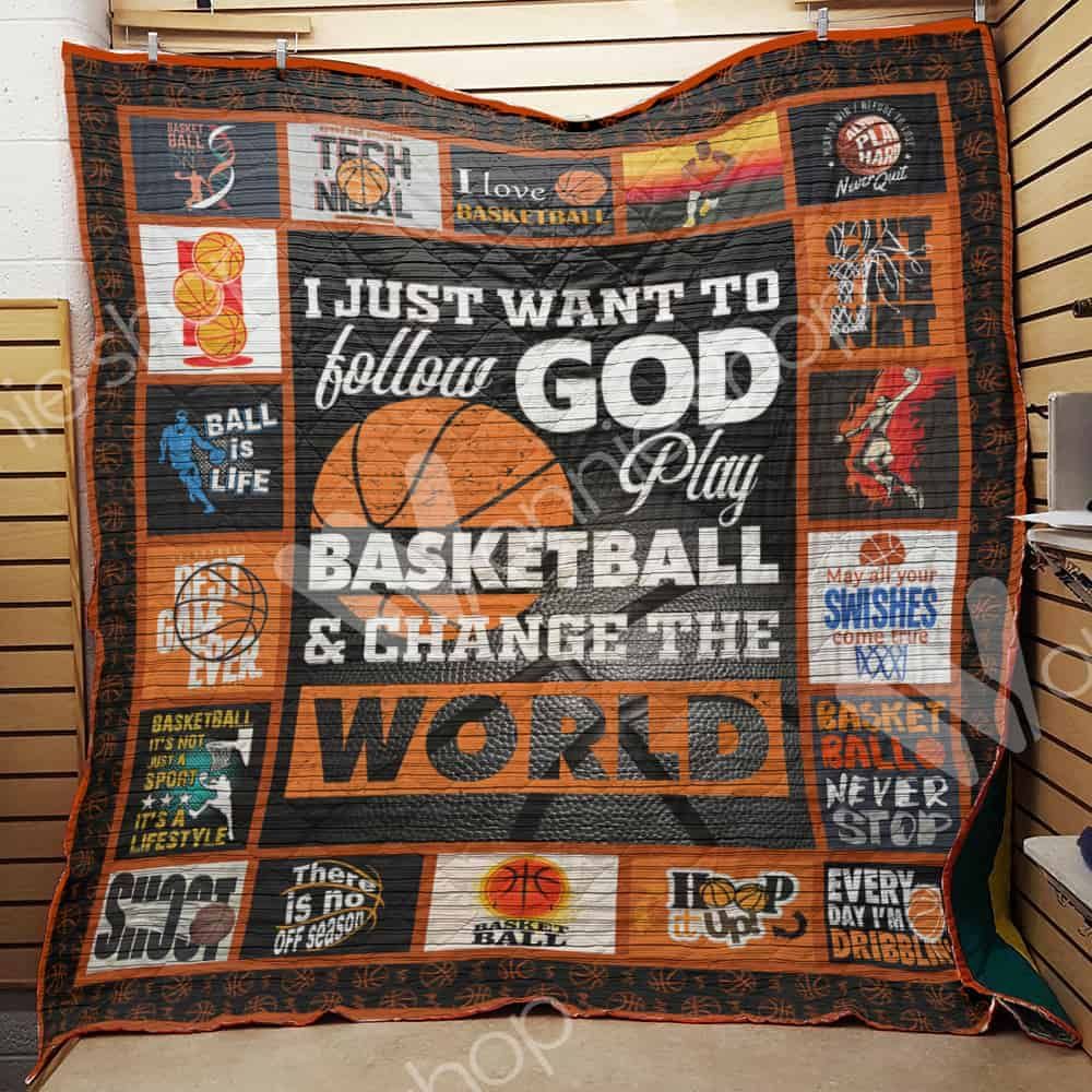 Basketball Quilt Blanket DHC0502693TD