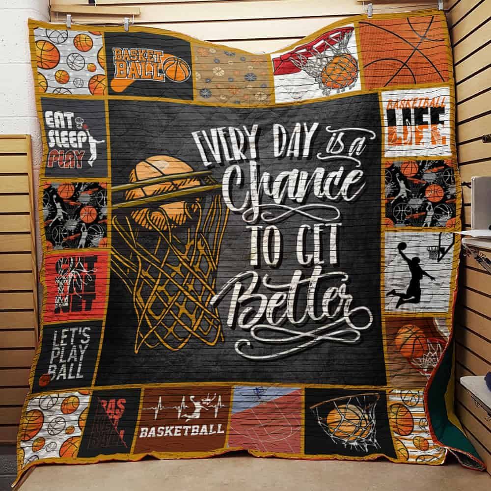 Basketball Quilt Blanket DHC0502849TD