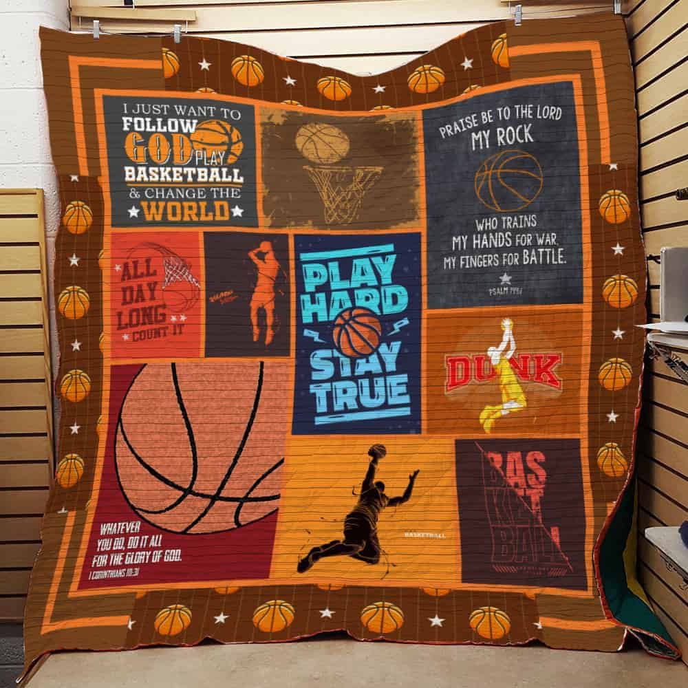 Basketball Quilt Blanket DHC0502850TD