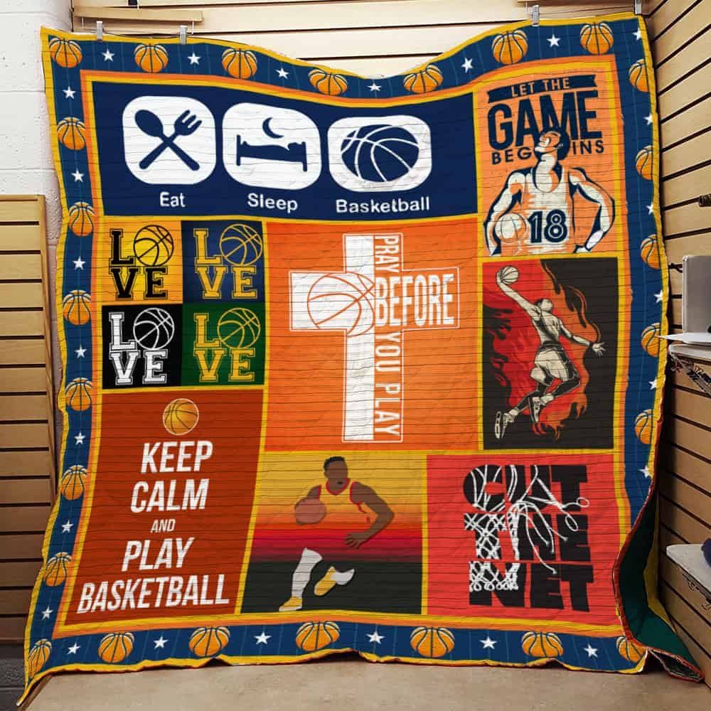 Basketball Quilt Blanket DHC0502891TD