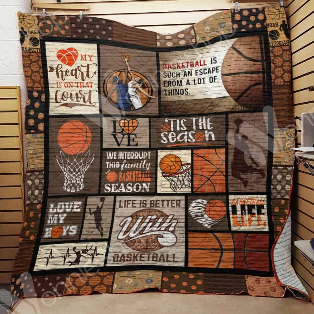 Basketball Quilt Blanket DHC06021389TD