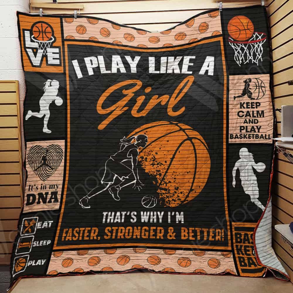 Basketball Quilt Blanket DHC1002509TD