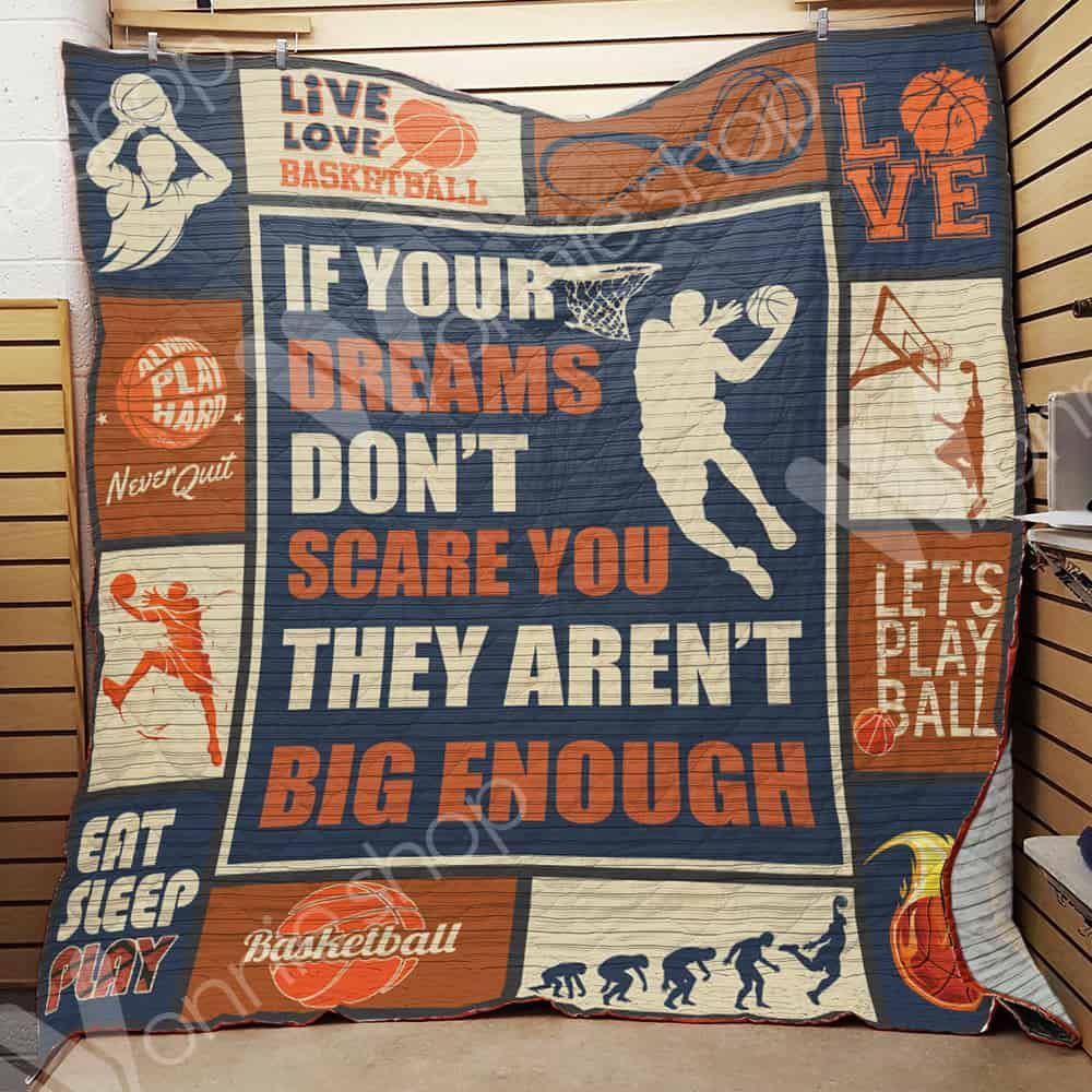 Basketball Quilt Blanket DHC1002518TD