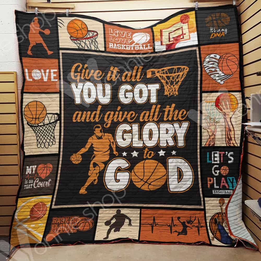 Basketball Quilt Blanket DHC1002533TD