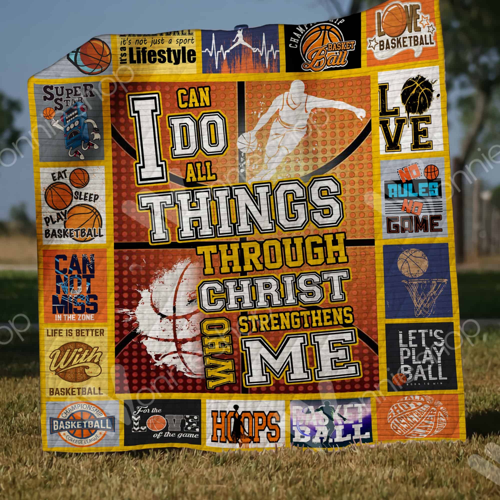 Basketball  Quilt Blanket DHC1002798TD