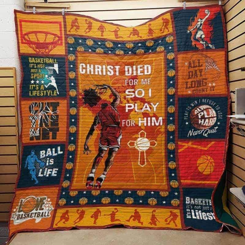 Basketball Quilt Blanket DHC13123778VT