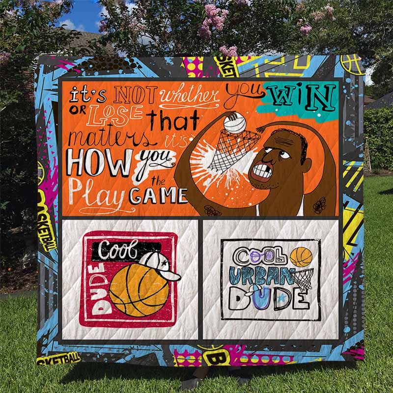 Basketball Quilt Blanket DHC170120746TD