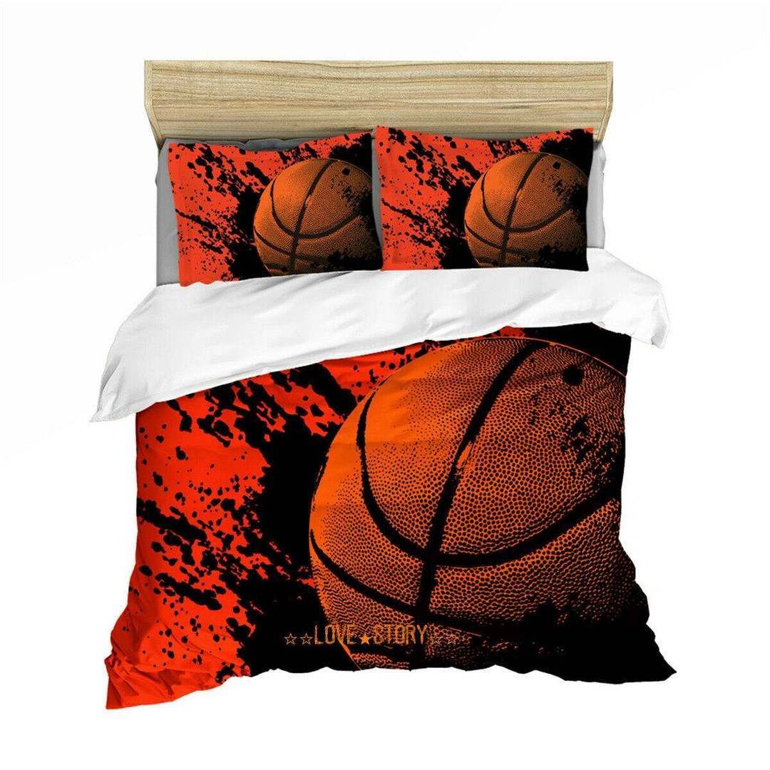 Basketball Splash Bedding Set