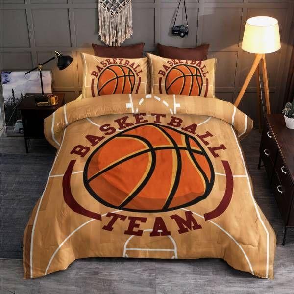 Basketball Team Sport Spirit Bedding Set