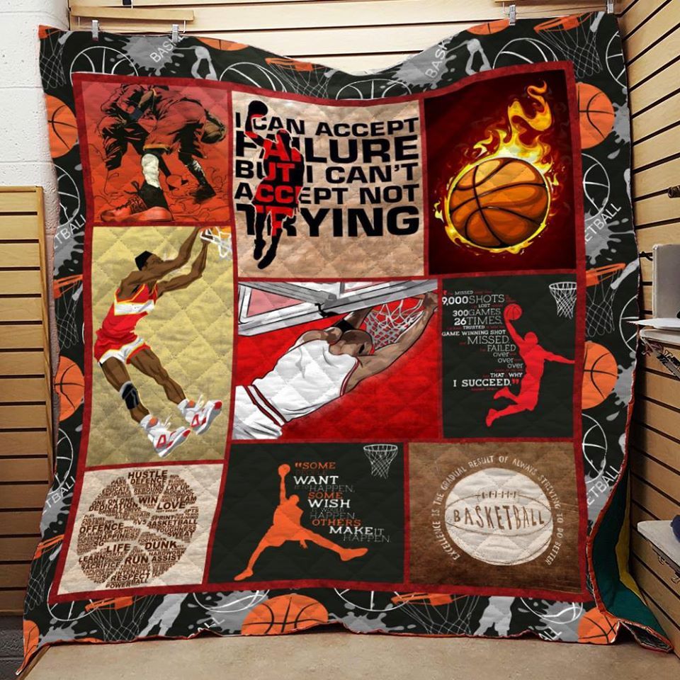 Basketball Want Wish Make Quilt Blanket Dhc03011370Dd