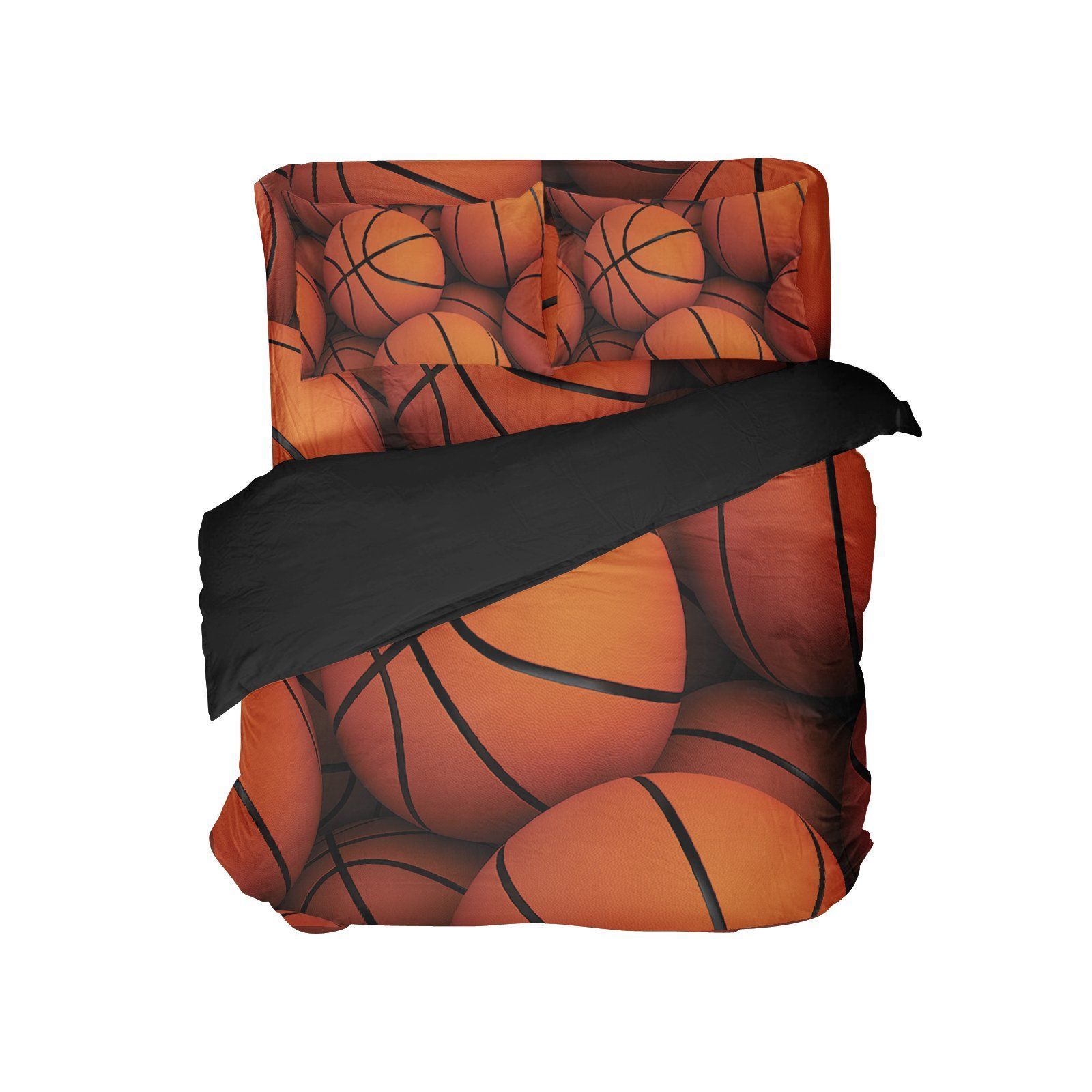 Basketballs Bedding Set