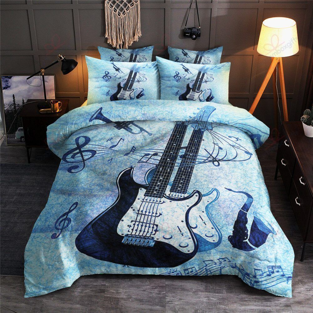 Bass Guitar Bedding Set