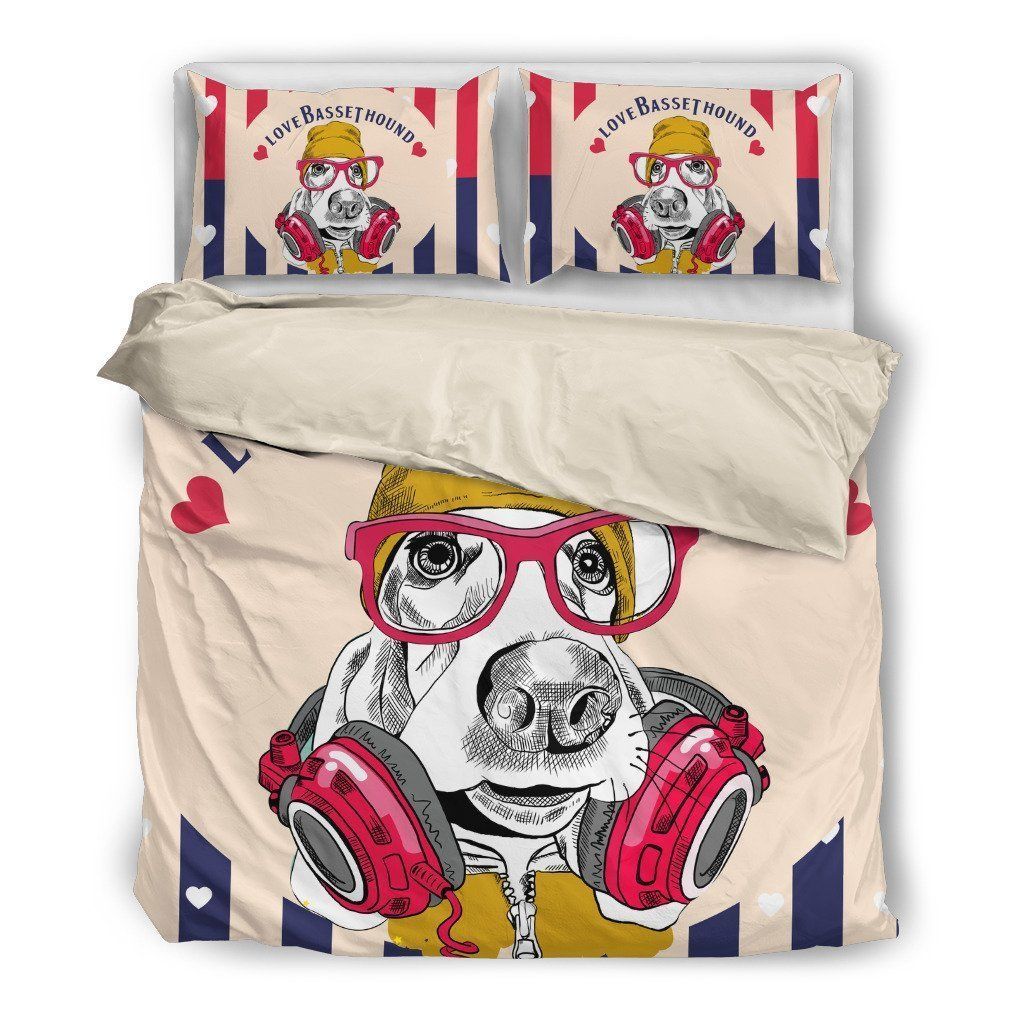 Basset Hound Bedding Set
