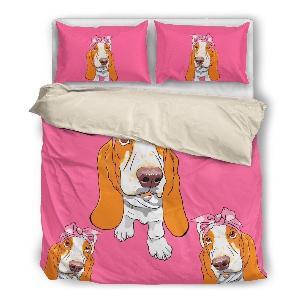 Basset Hound Bedding Set