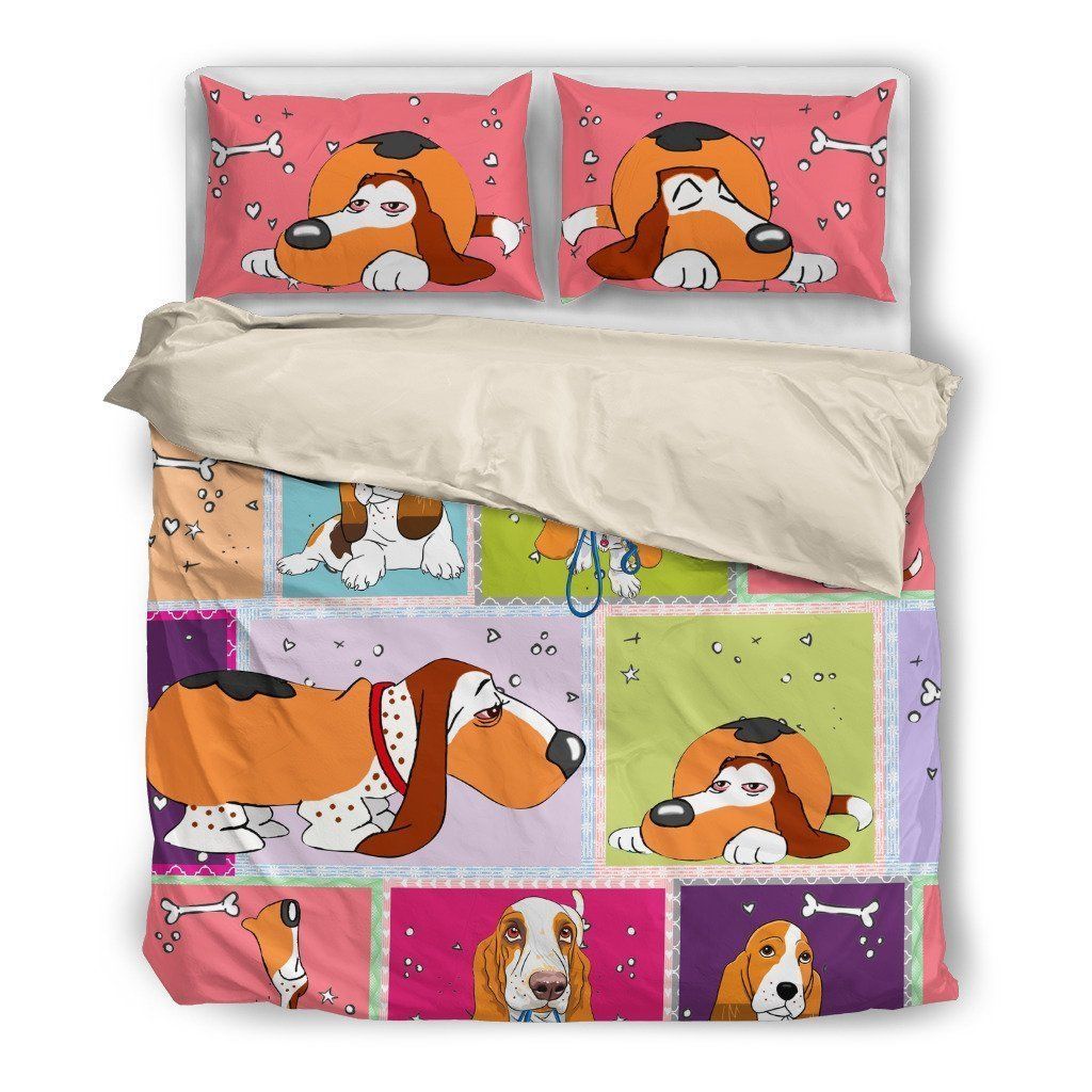 Basset Hound Bedding Set