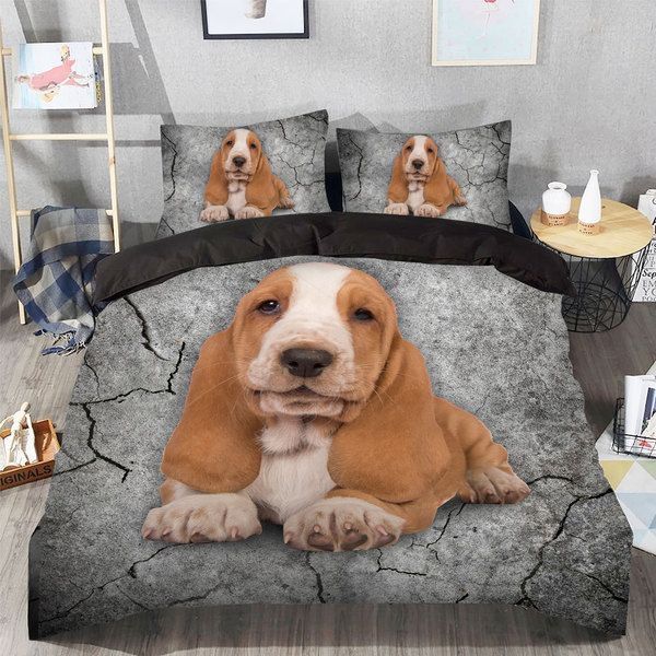 Basset Hound Bedding Set