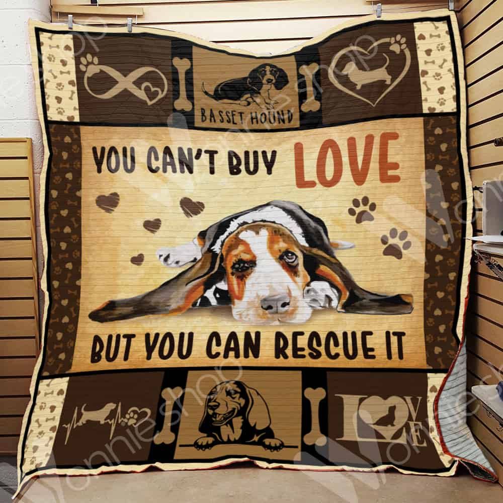 Basset Hound Dog Blanket LNT0612017 Quilt Blanket