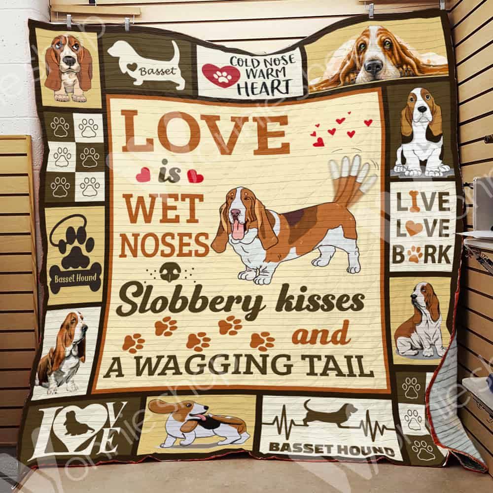 Basset Hound Dog Blanket LNT1012060 Quilt Blanket