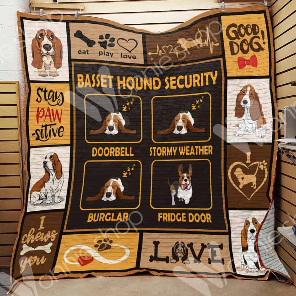 Basset Hound Dog Blanket LNT1512020 Quilt Blanket